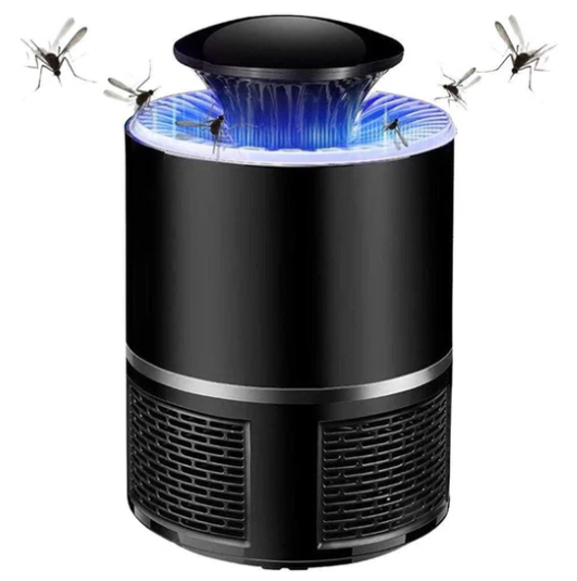 Lámpara Antimosquitos por Succión y Ultravioleta
