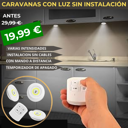 Luces Led Caravana "Caravan Lux" + Mando a distancia ¡ GRATIS!