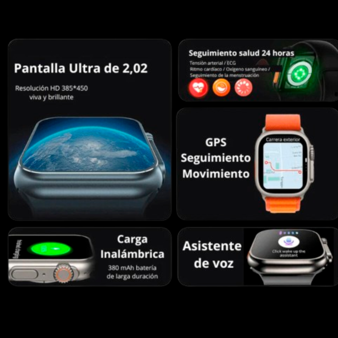 "Connect Watch" Pantalla Grande ¡OFERTA 40%!