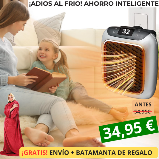 Calefactor Portátil "Eco Therm Comfort" ¡OFERTA LIMITADA 40%!