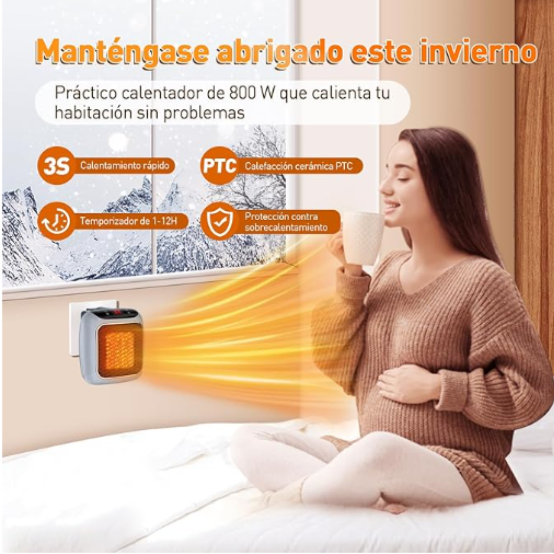 Calefactor Portátil "Eco Therm Comfort" ¡OFERTA LIMITADA 40%!