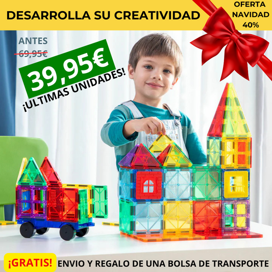 Magni Cubo 3D "57 Piezas" ¡OFERTA NAVIDAD 40%!