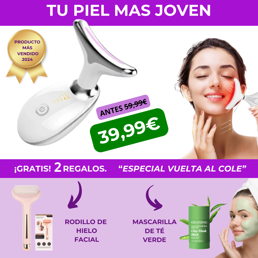 Masajeador Facial "Total_Pro" ¡OFERTA 40%!