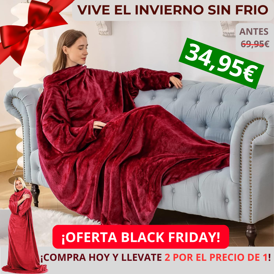 AbrazaManta Polar GRANDE. ¡2X1 BLACK FRIDAY!